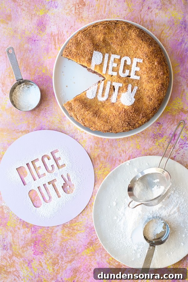 Funny Pie Stencil Puns for DIY Baking and Decor 71 Pie that says "you want a piece of me"