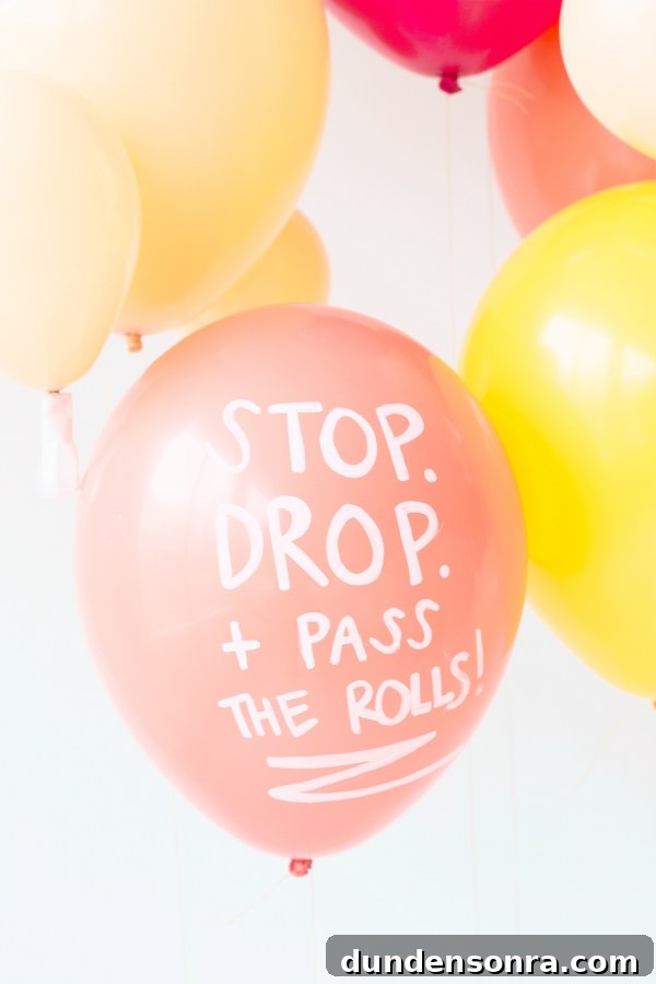 DIY Thanksgiving Pun Balloons | studiodiy.com