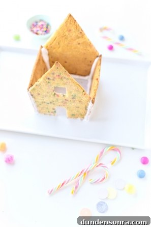 Funfetti Sugar Cookie House Recipe — Colorful Party Treat 10 Gingerbread house