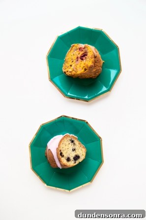 Desserts on plates