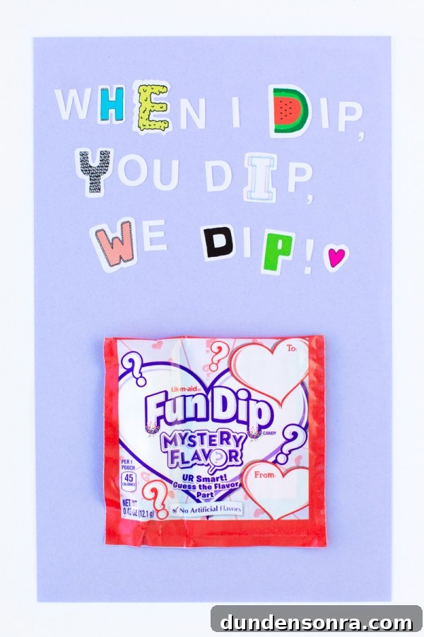 15 DIY Drugstore Valentine Gifts and Hacks for Your Gal Pals 14 Fun dip snack and letter cut out