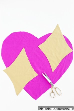 Pink and beige fabric