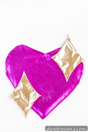 Shiny gold and pink fabric