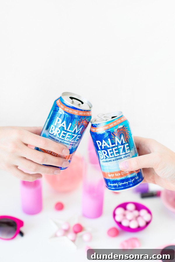 Palm breeze drinks