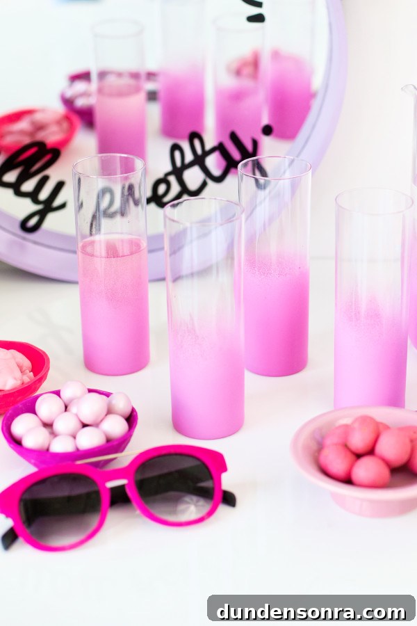 Glasses and candy