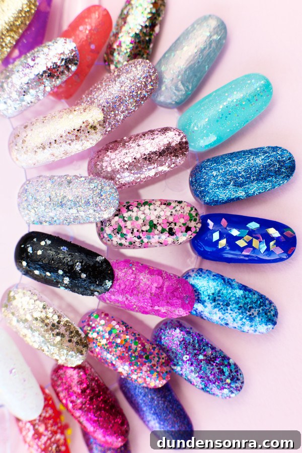 How to Remove Glitter Nail Polish-23