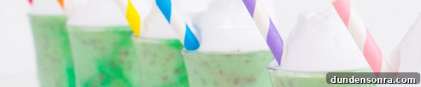 Colorful Rainbow Cereal Milkshake Recipe for Kids and Parties 11 Creme De Menthe Ice Cream Shots