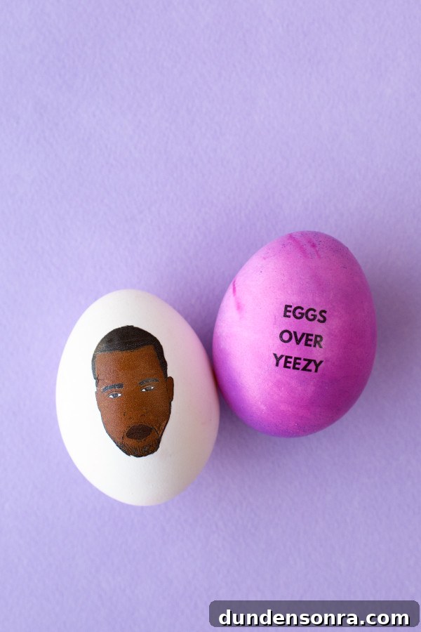 Celebrity-Inspired DIY Easter Egg Ideas for a Stylish Holiday 11 Eggs featuring celebrity faces