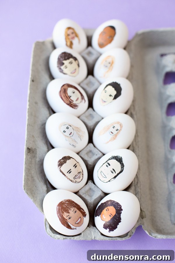 Celebrity-Inspired DIY Easter Egg Ideas for a Stylish Holiday 13 Celebrity Easter Eggs group