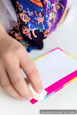 Someone holding a card