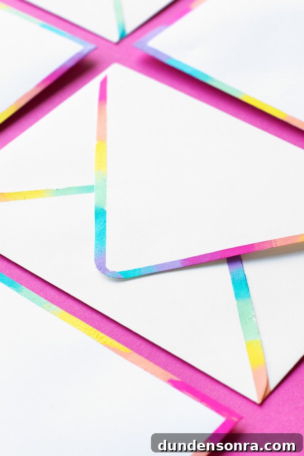 Colorful envelope 