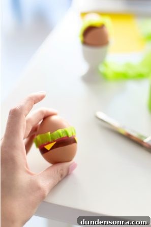 Egg burger
