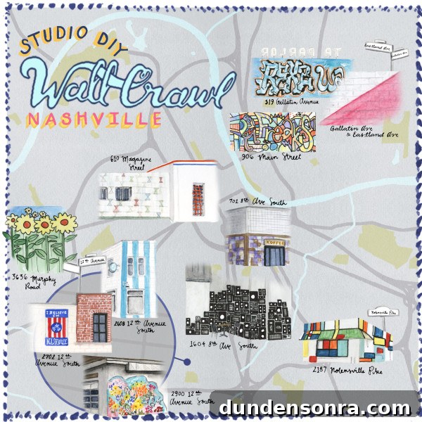 The Best Walls in Nashville | studiodiy.com