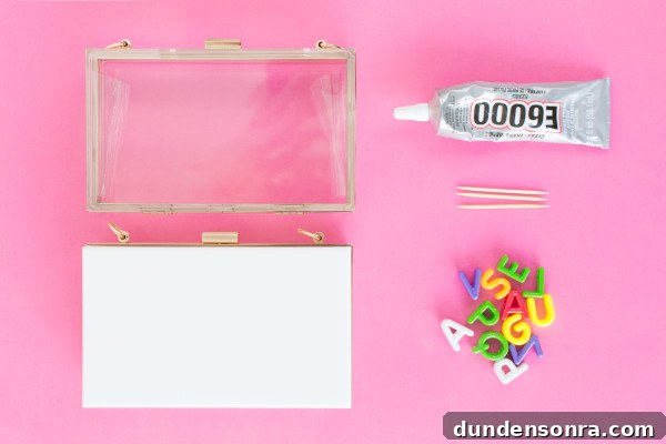 How to Make Graphic Acrylic Purses: Step-by-Step DIY Guide 4 Craft materials