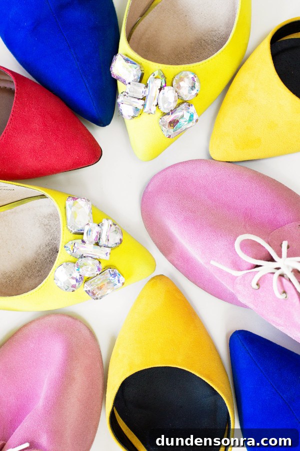 Colorful shoes