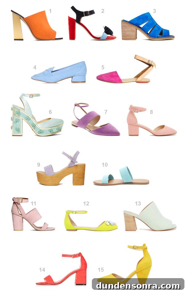 Suede Shoes for Spring