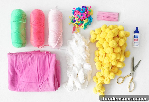 Strings and other craft materials