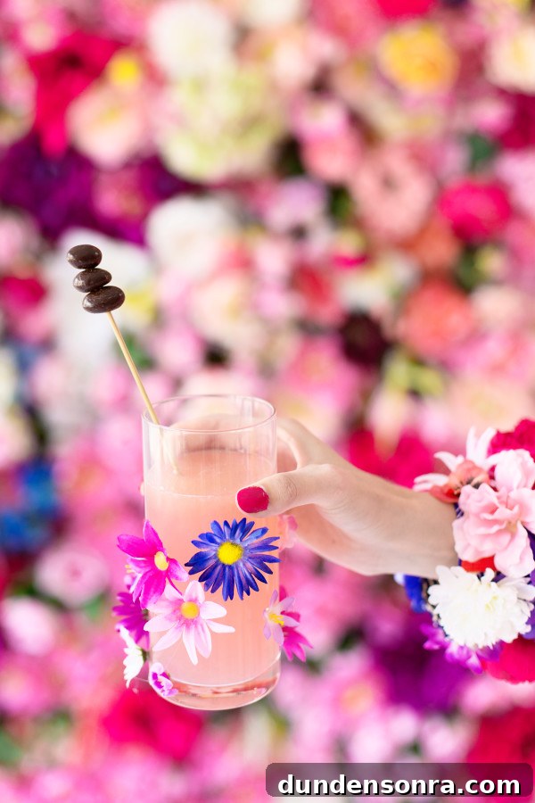 Mother's Day Floral Brunch Ideas to Celebrate Mom 6 DIY Flower Glassware