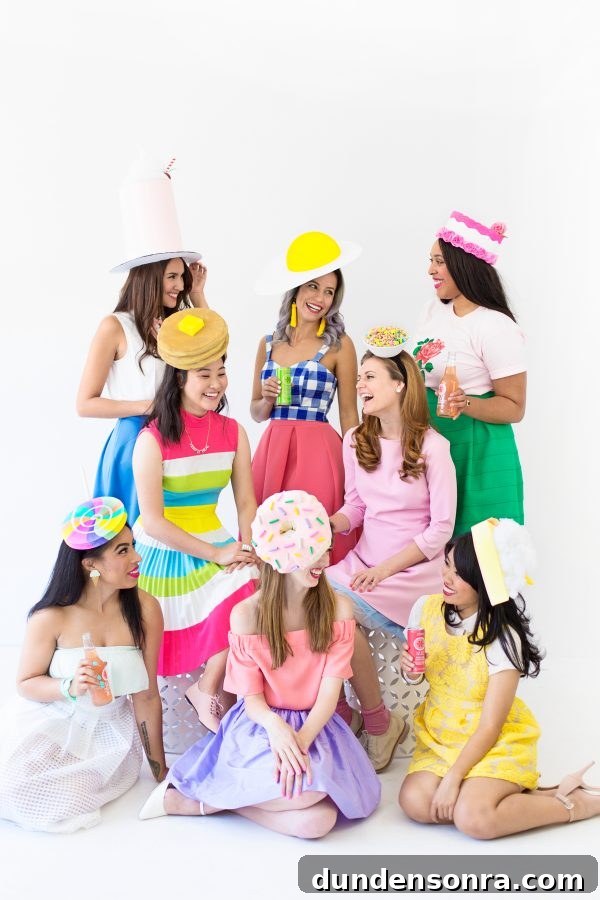 A group of girls wearing Kentucky Derby outfits