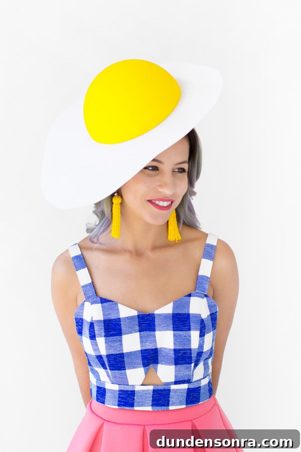 DIY Egg Hat