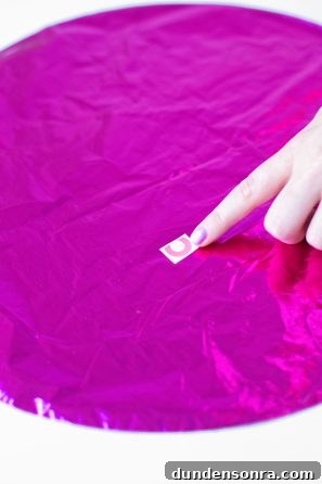 Make Your Own Ransom Note Balloons for Spooky Party Decor 5 Pink balloon material