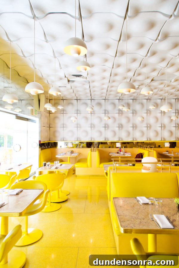 24 Hours in Downtown Los Angeles: Your Ultimate One-Day Itinerary 4 A yellow restaurant