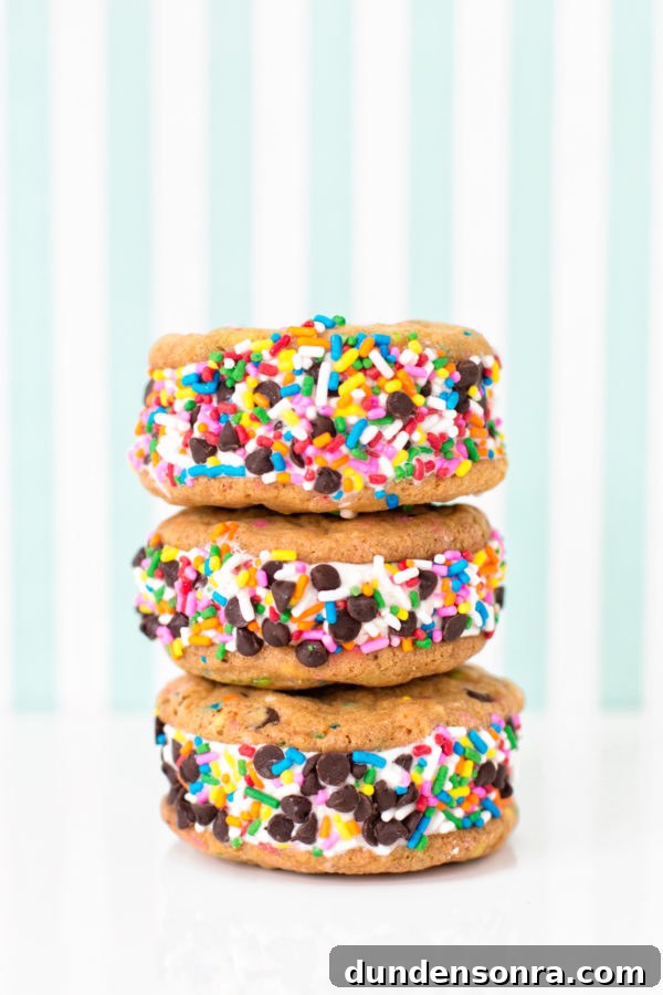 Ice cream sandwiches
