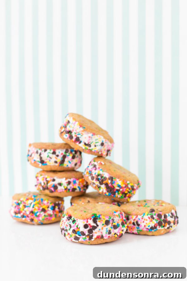 Ice cream sandwiches