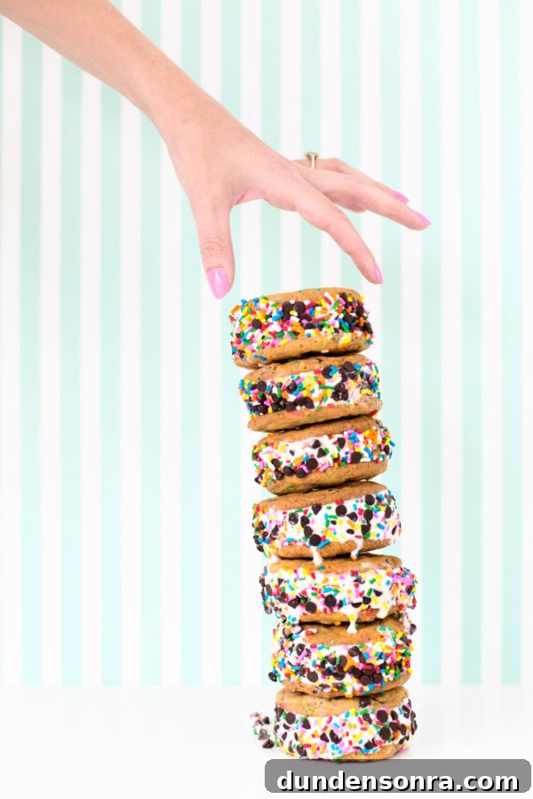 Ice cream sandwiches