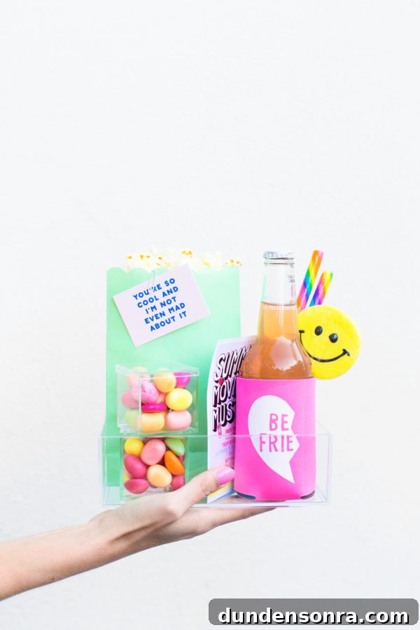 Host a Colorful Backyard Movie Night: Tips for a Magical Outdoor Screening 10 DIY Backyard Movie Night Snack Kit | studiodiy.com