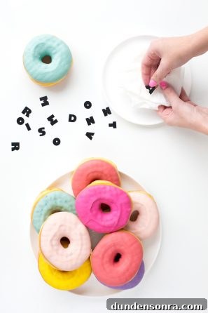Colorful donuts