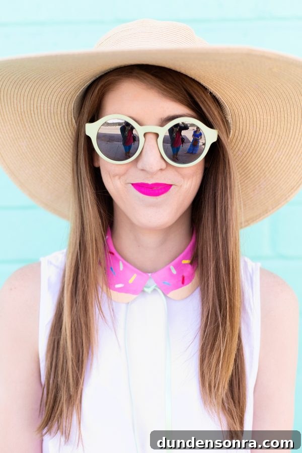 A woman wearing sunglasses and a hat