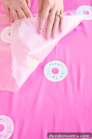 DIY Donut Caftan Tutorial: Sew a Comfortable Summer Kaftan 6 Pink fabric