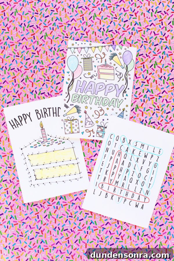 Birthday cards