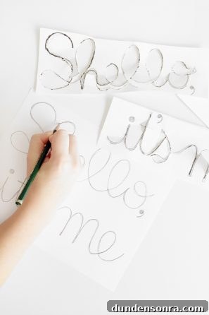 Make a Sparkling Sequin Beach Bag: DIY Step-by-Step Tutorial 5 Someone writing something on paper