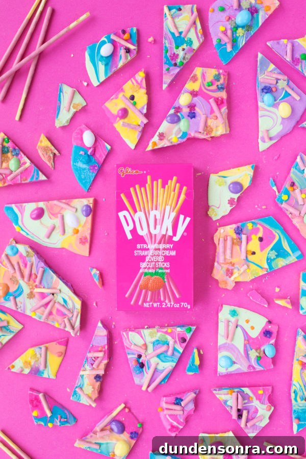 Pink box of pocky sticks 