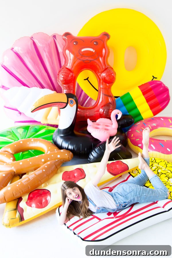 Win a Premium Pool Float Giveaway — Enter Now for Free Prizes 6 A bunch of pool floaties