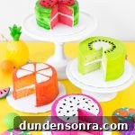 Cakes that look like fruit