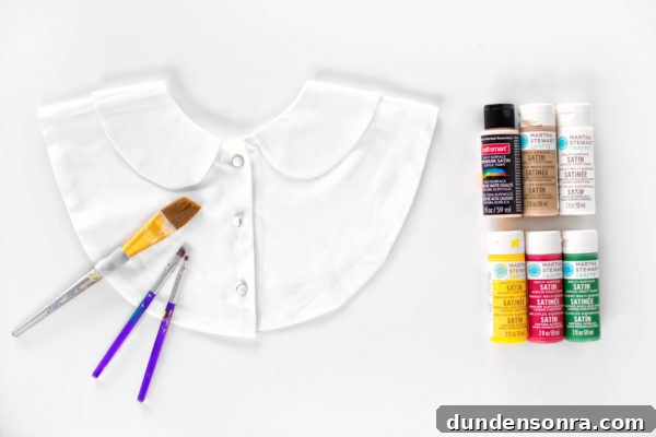 How to Make a Pizza Collarette at Home: Step-by-Step Guide 5 A color with paint bottles