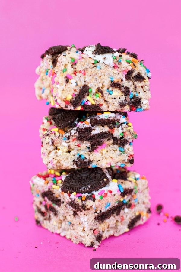 Oreo rice krispies