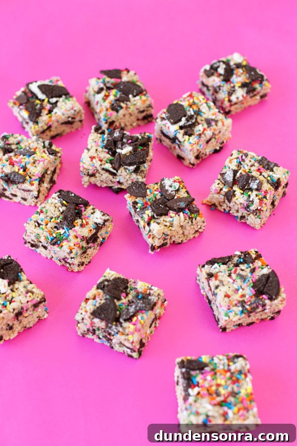 Oreo rice krispies