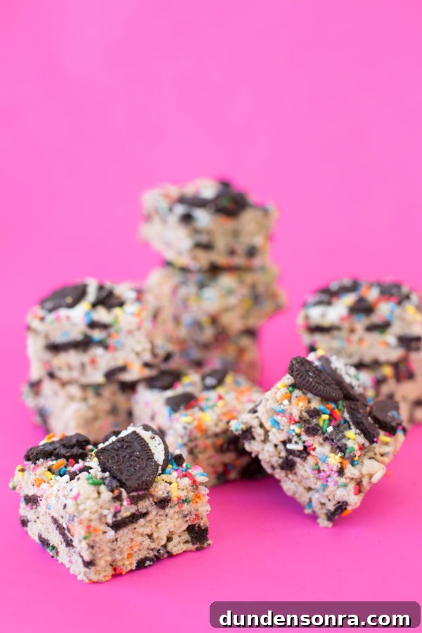 Oreo rice krispies