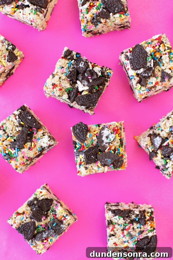 Oreo rice krispies