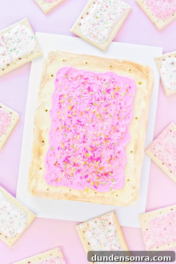 How to Make a Giant Pop-Tart Cake: Step-by-Step Guide 2 A giant pop tart cake