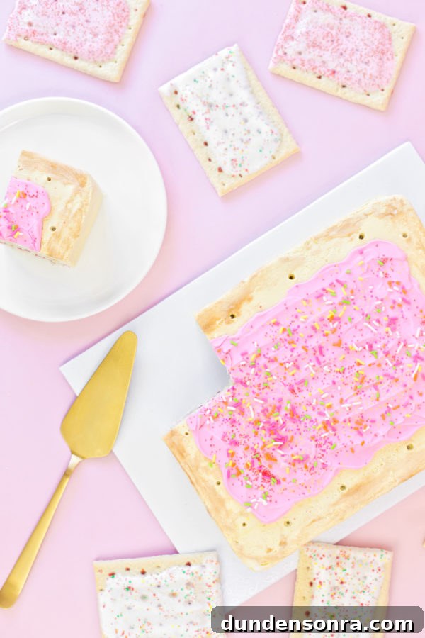 How to Make a Giant Pop-Tart Cake: Step-by-Step Guide 8 A giant pop tart cake