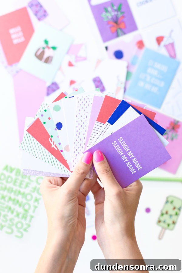 Someone holding a bunch of cards