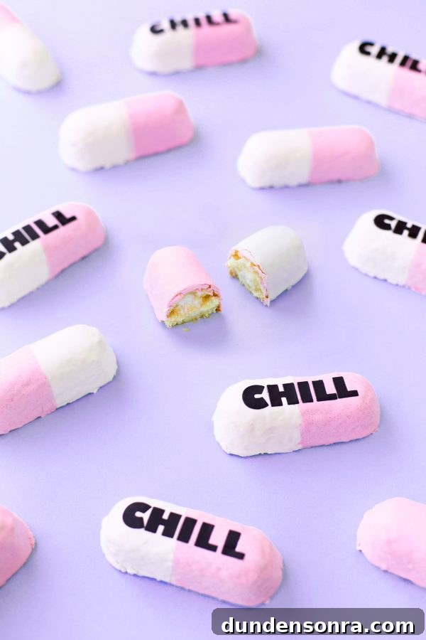 Chill pill cakes