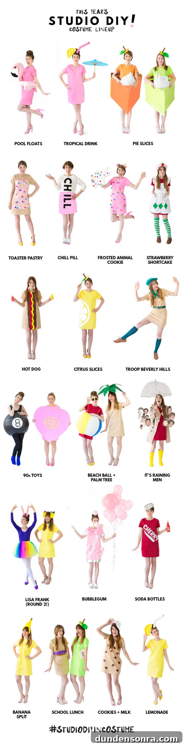 Top DIY Costume Ideas from Our 2016 Collection 2 Studio DIY 2016 Costume Lineup