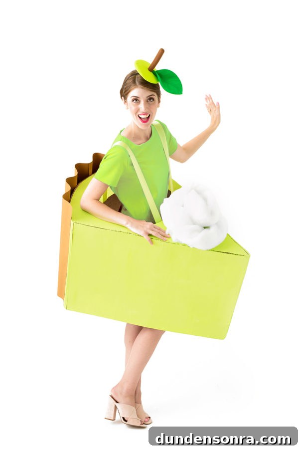 DIY Key Lime Pie Costume
