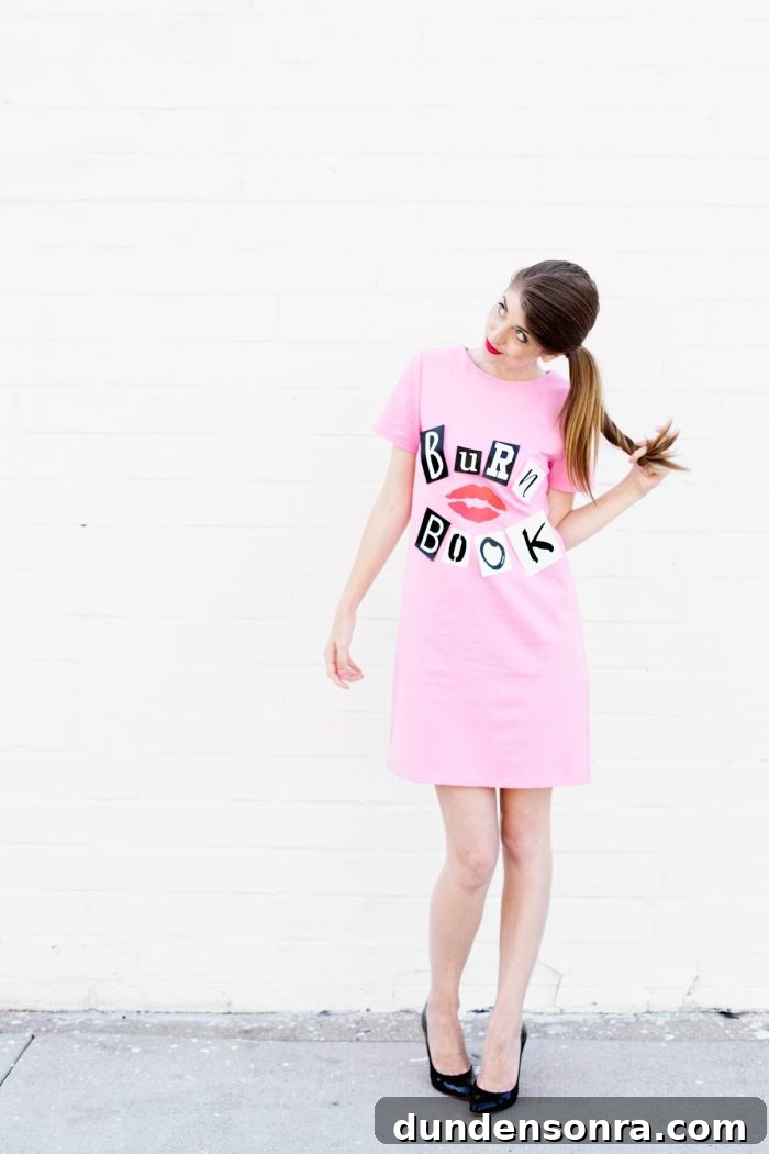 DIY Burn Book Costume Ideas: How to Make a Mean Girls Outfit 2 DIY Burn Book Costume | studiodiy.com